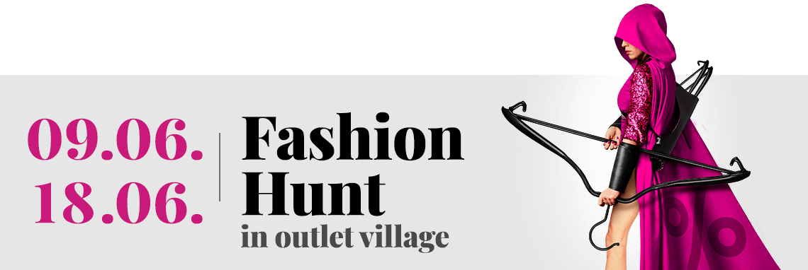 Brand Hunt in outlet village
